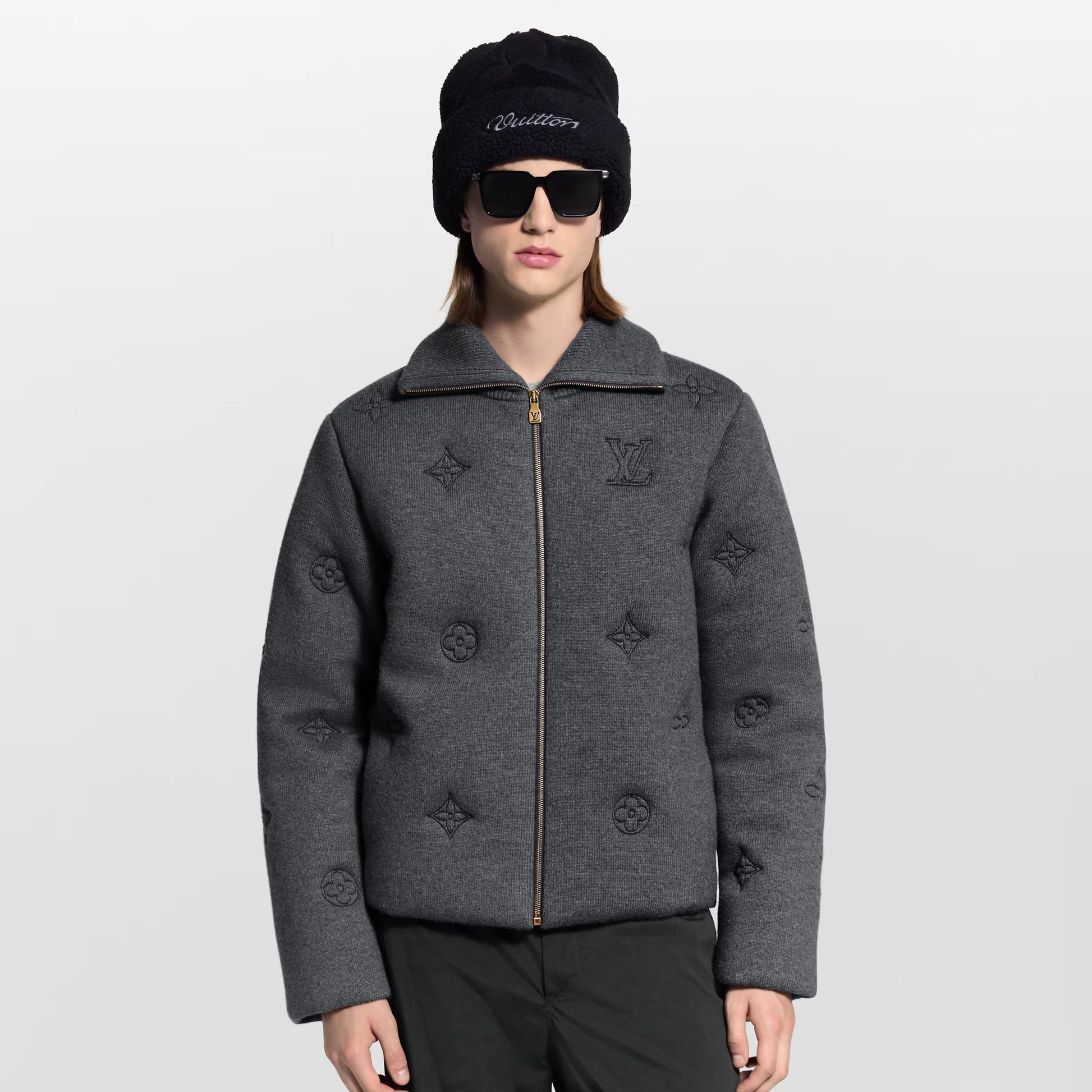 Graphic Knitted Jacket