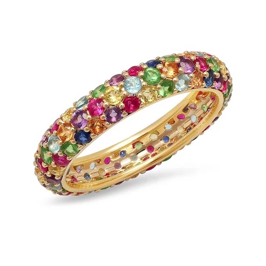 Aysha Rainbow Ring
