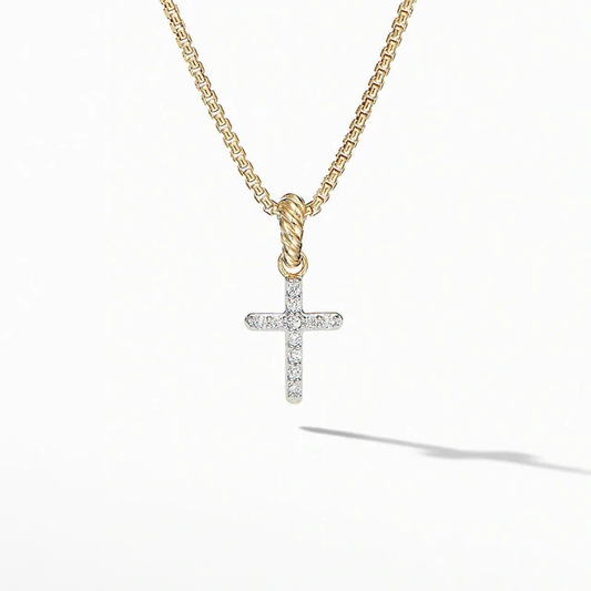 Mikah Cross Pendant Necklace